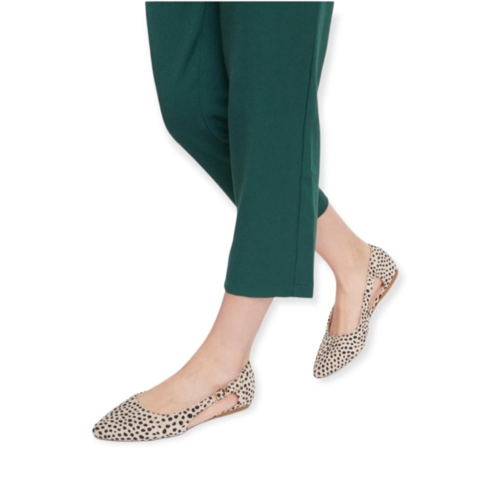 Unique Vintage Cheetah Print Flats size 8